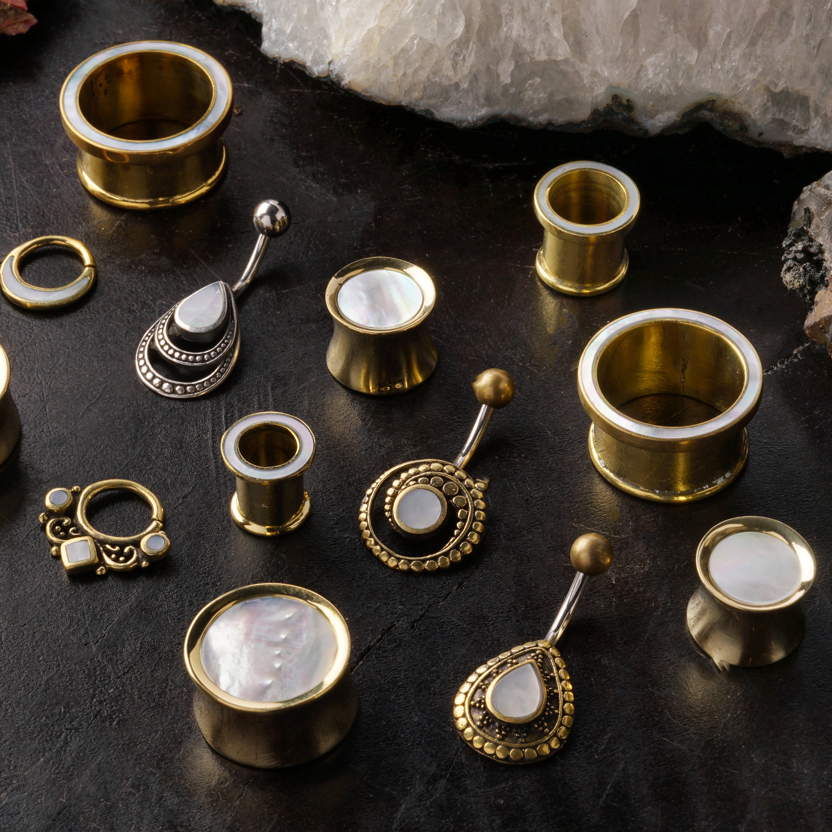 Golden Mother Of Pearl Tunnels
