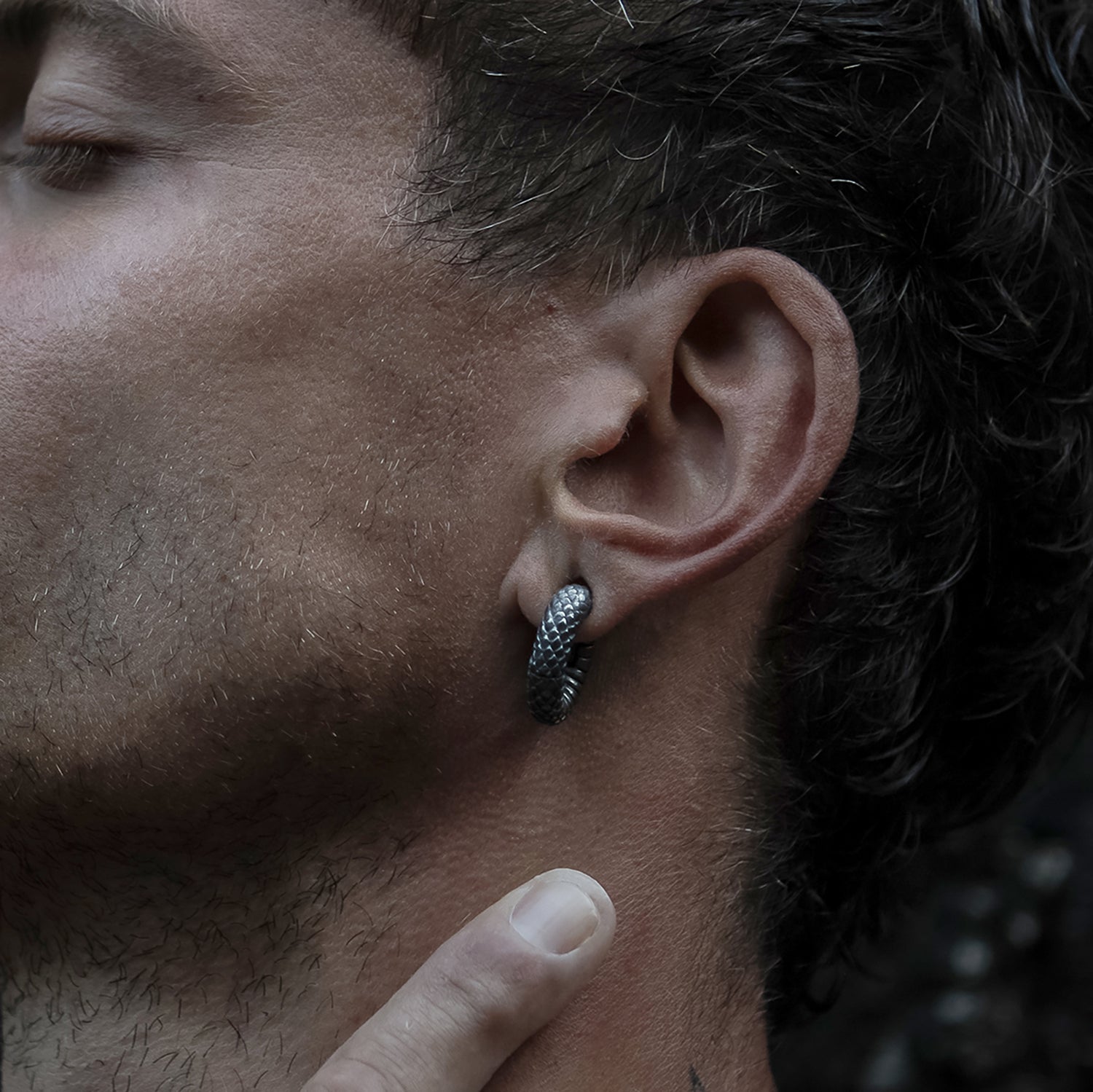 Rebirth Silver Clicker Ring