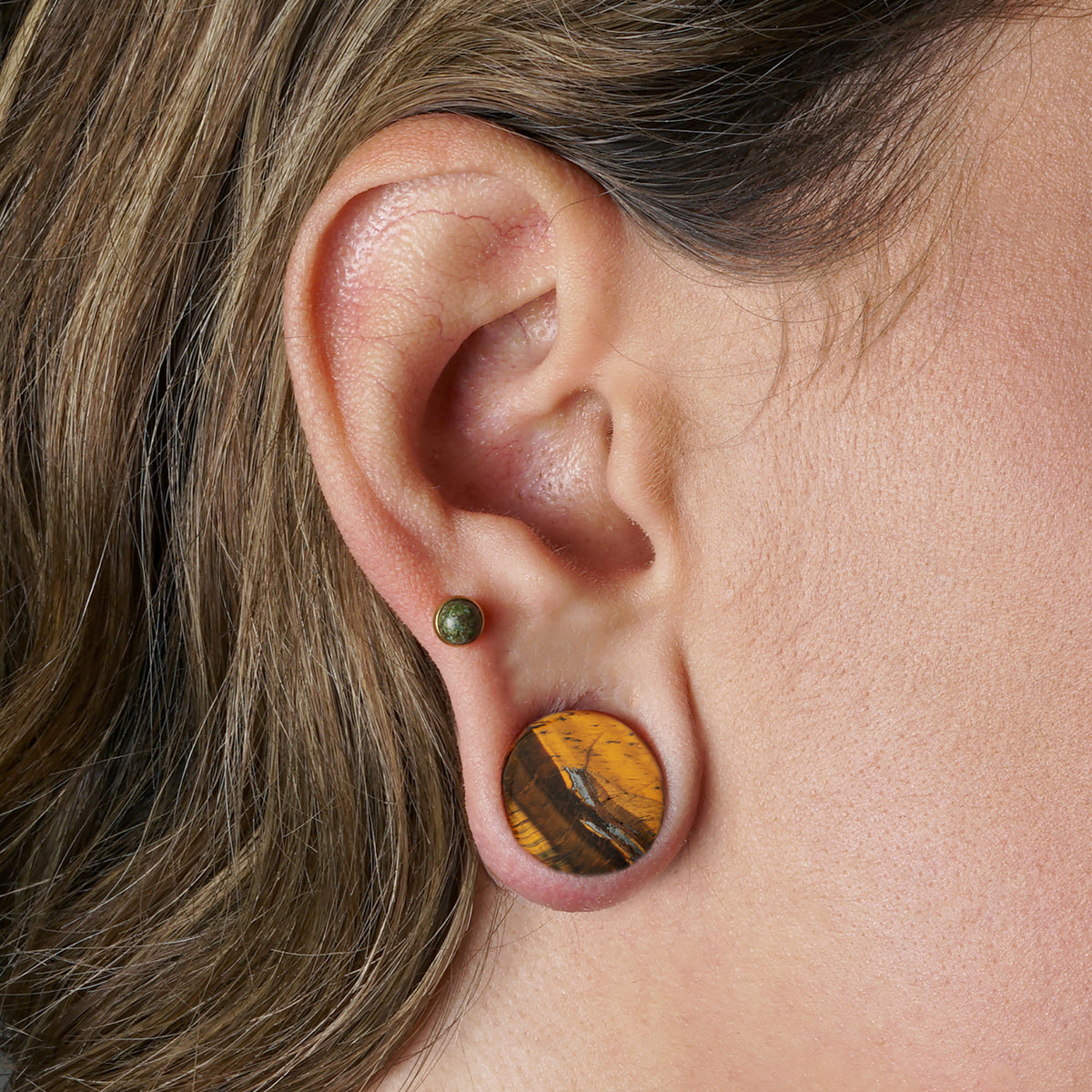 Tiger Eye Plugs
