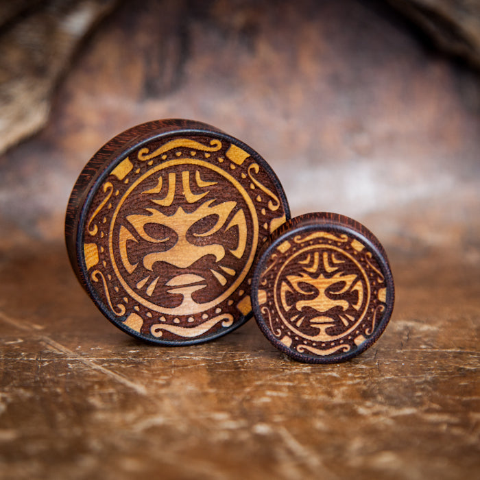 Tamarind and Jackfruit Wood Ear Plugs