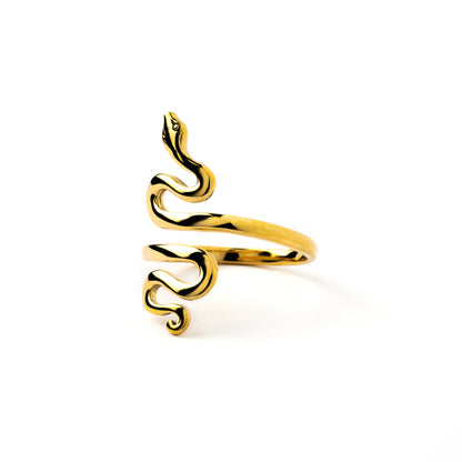 Bronze Snake Ring right side view