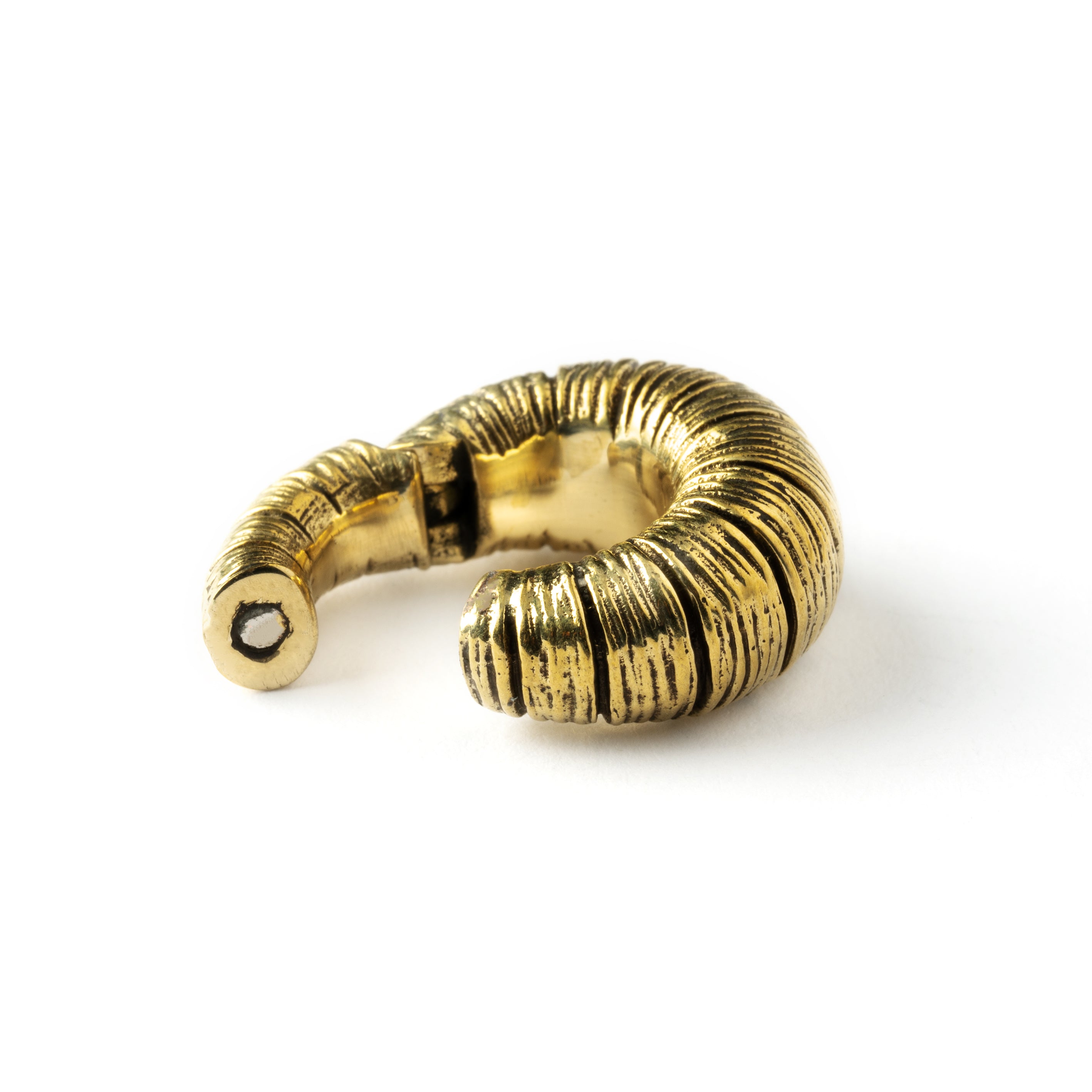 Amara ear weights hoops clicker earrings locking system