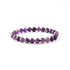 Amethyst Beads Bracelet side view