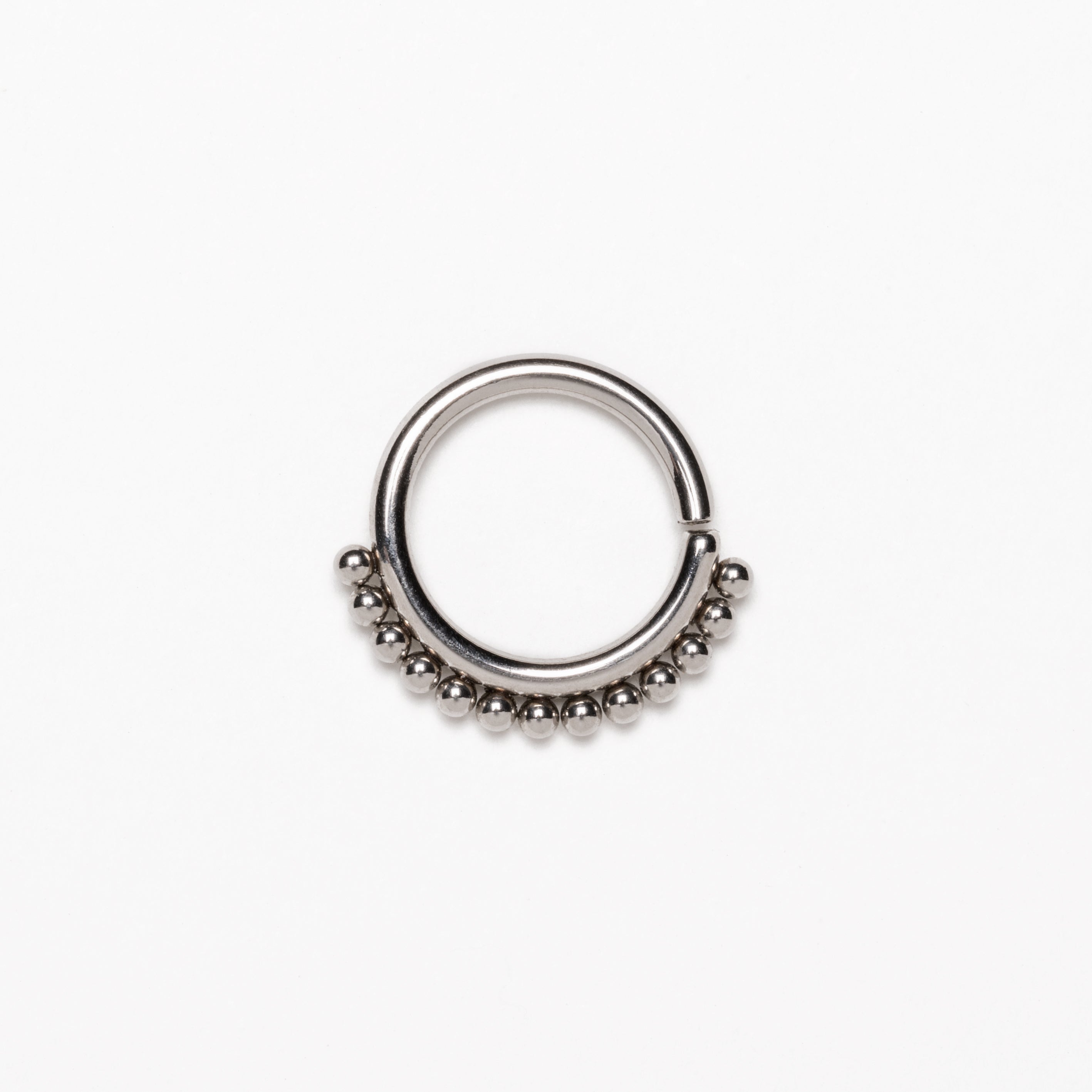 Anila Silver Septum | Tribu Jewellery London 