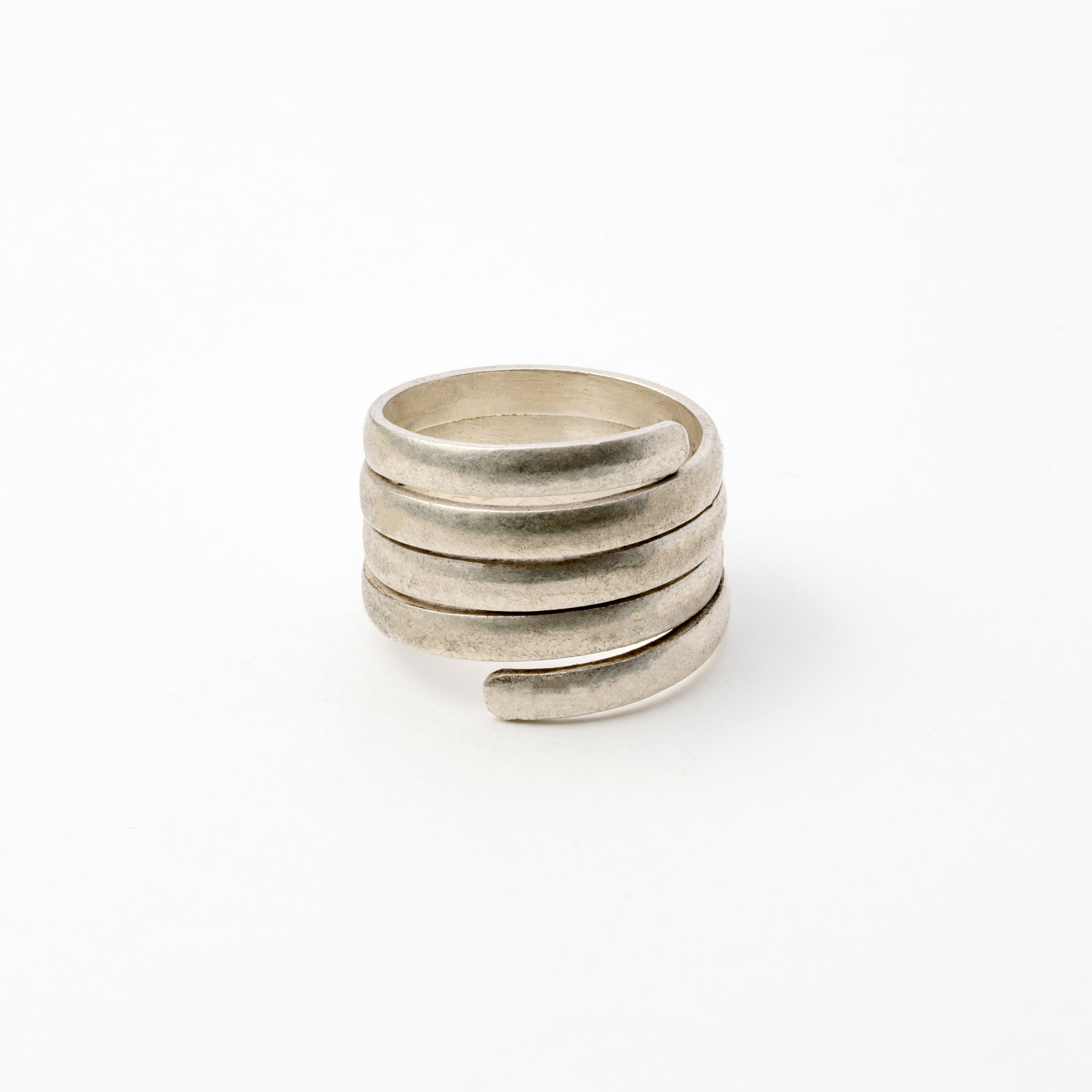 Old Silver Band Ring