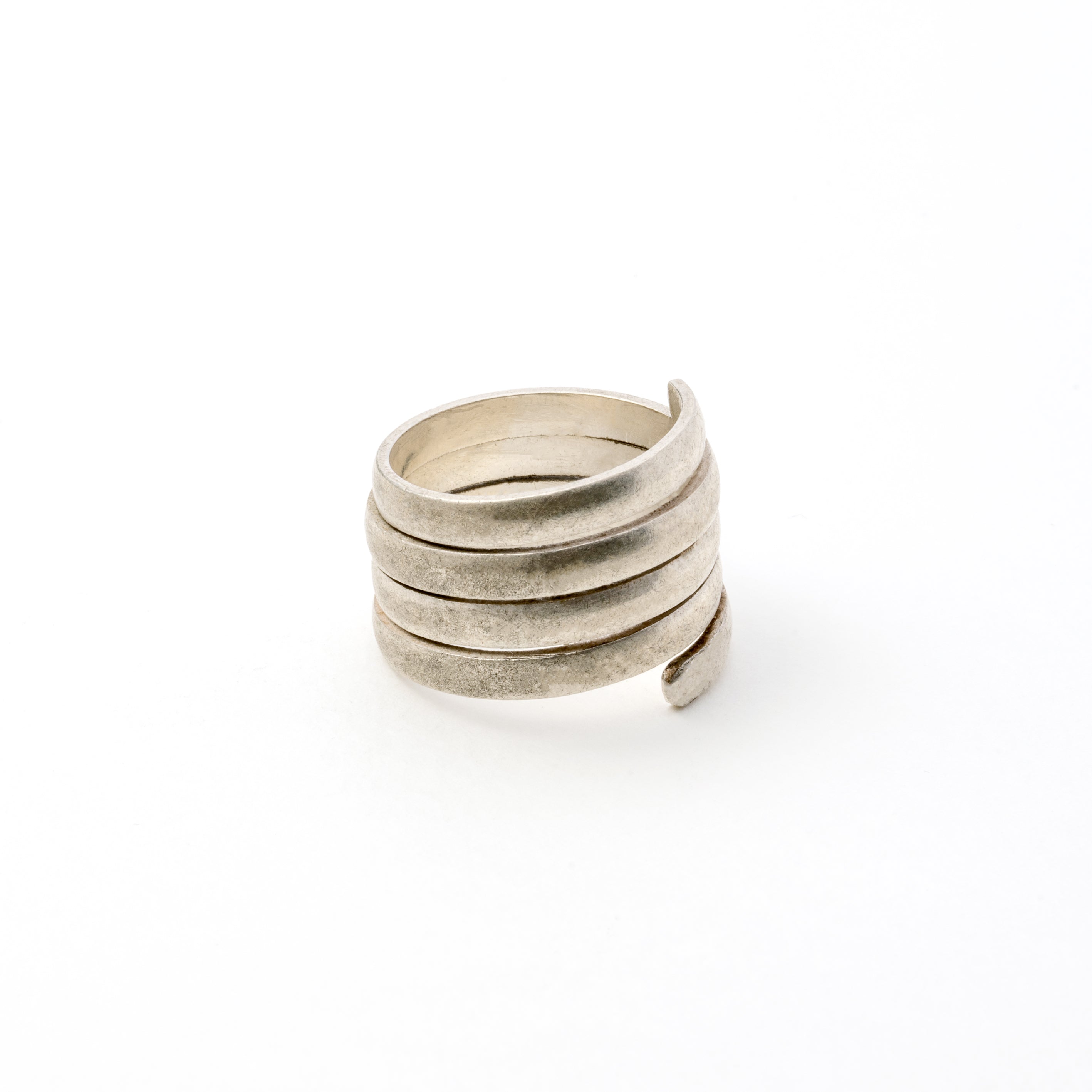 Old Silver Band Ring