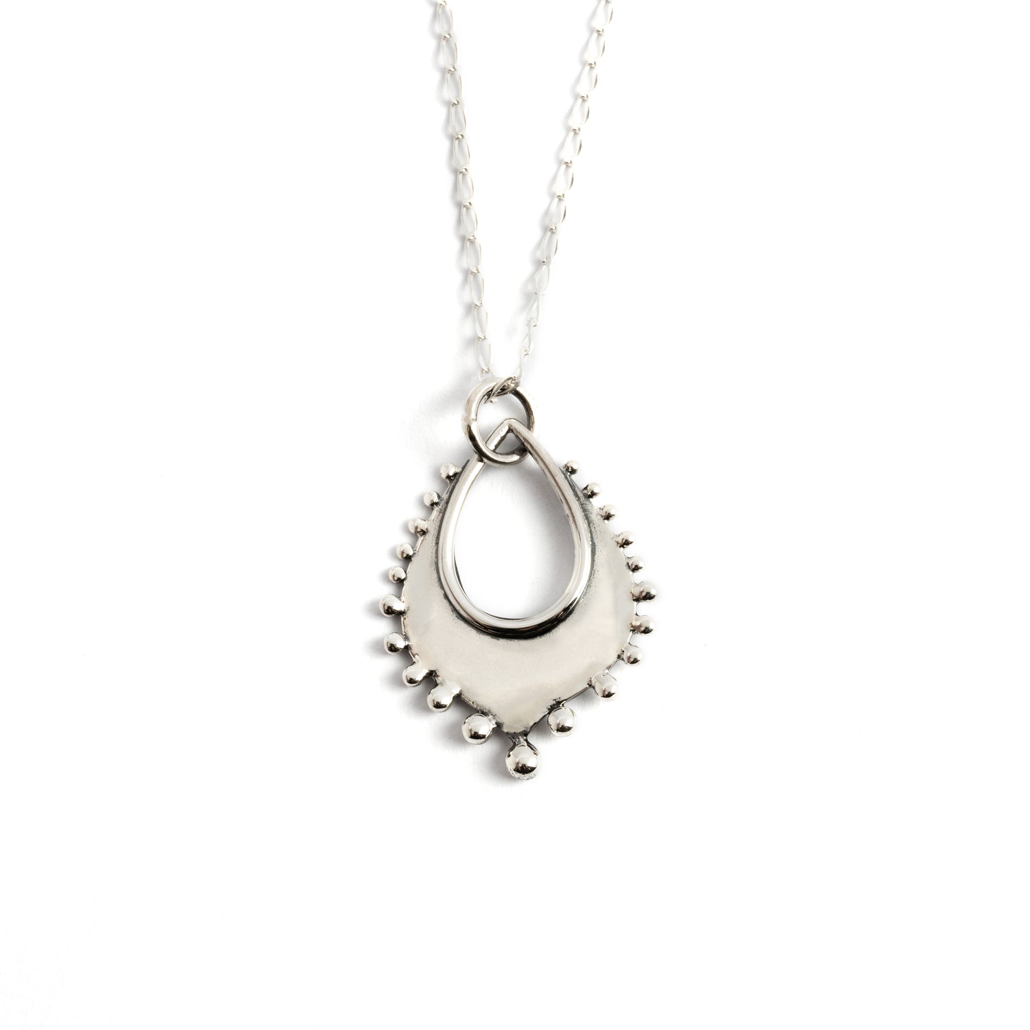 Arabesque Silver Necklace