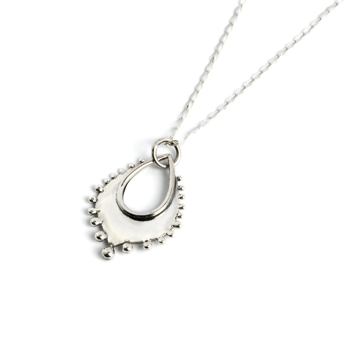 Arabesque Silver Necklace