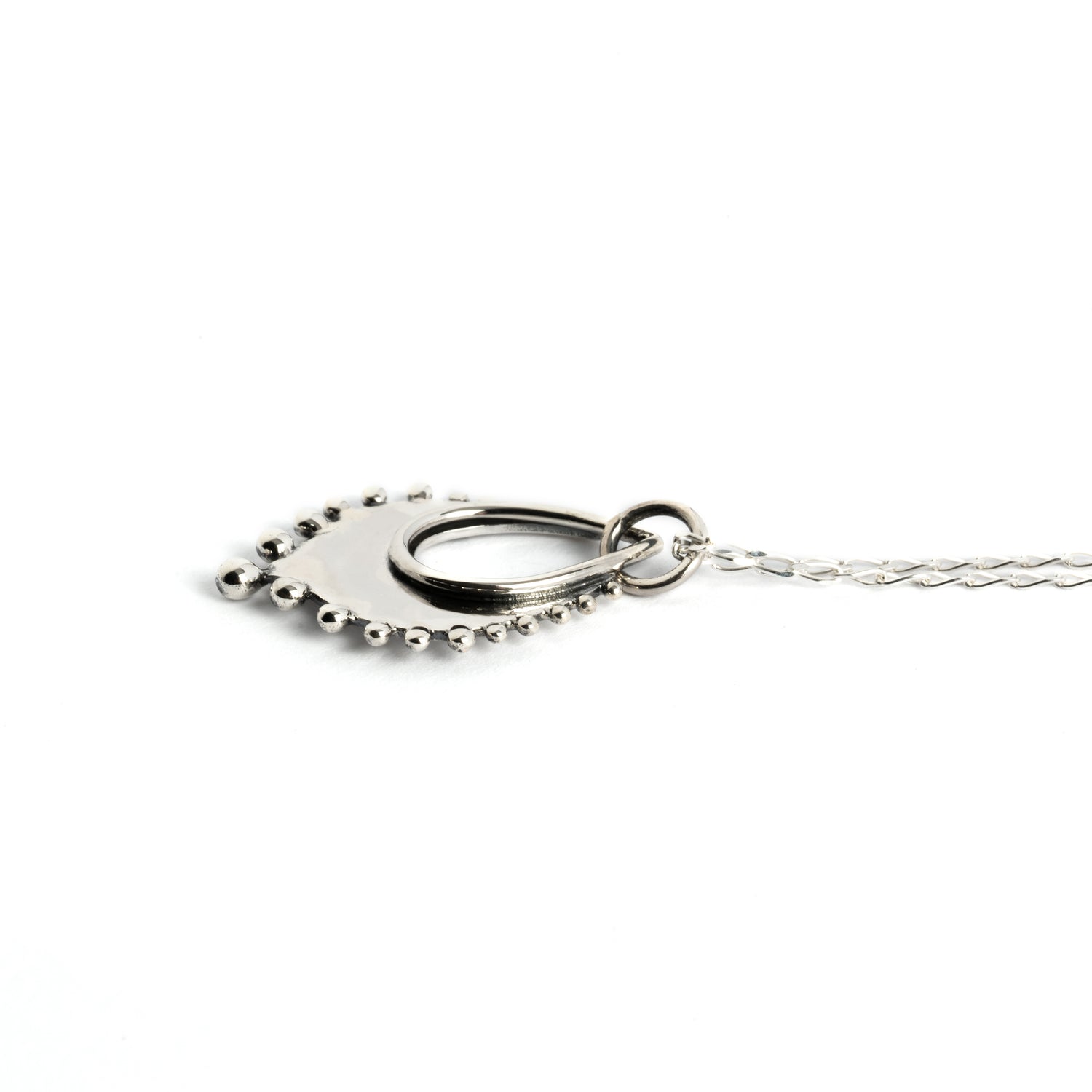 Arabesque Silver Necklace