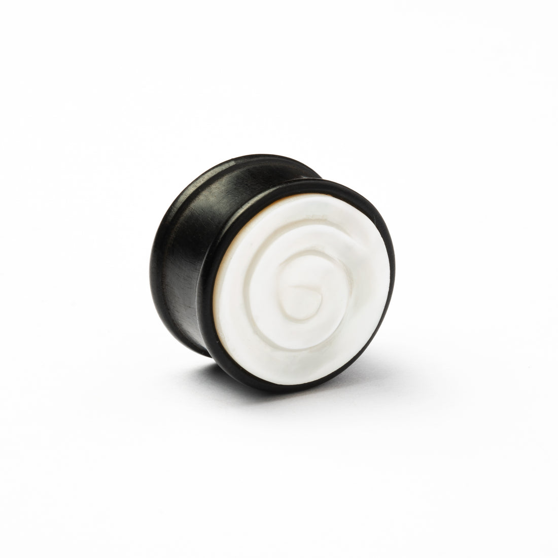 Wooden Plug With Mother Of Pearl