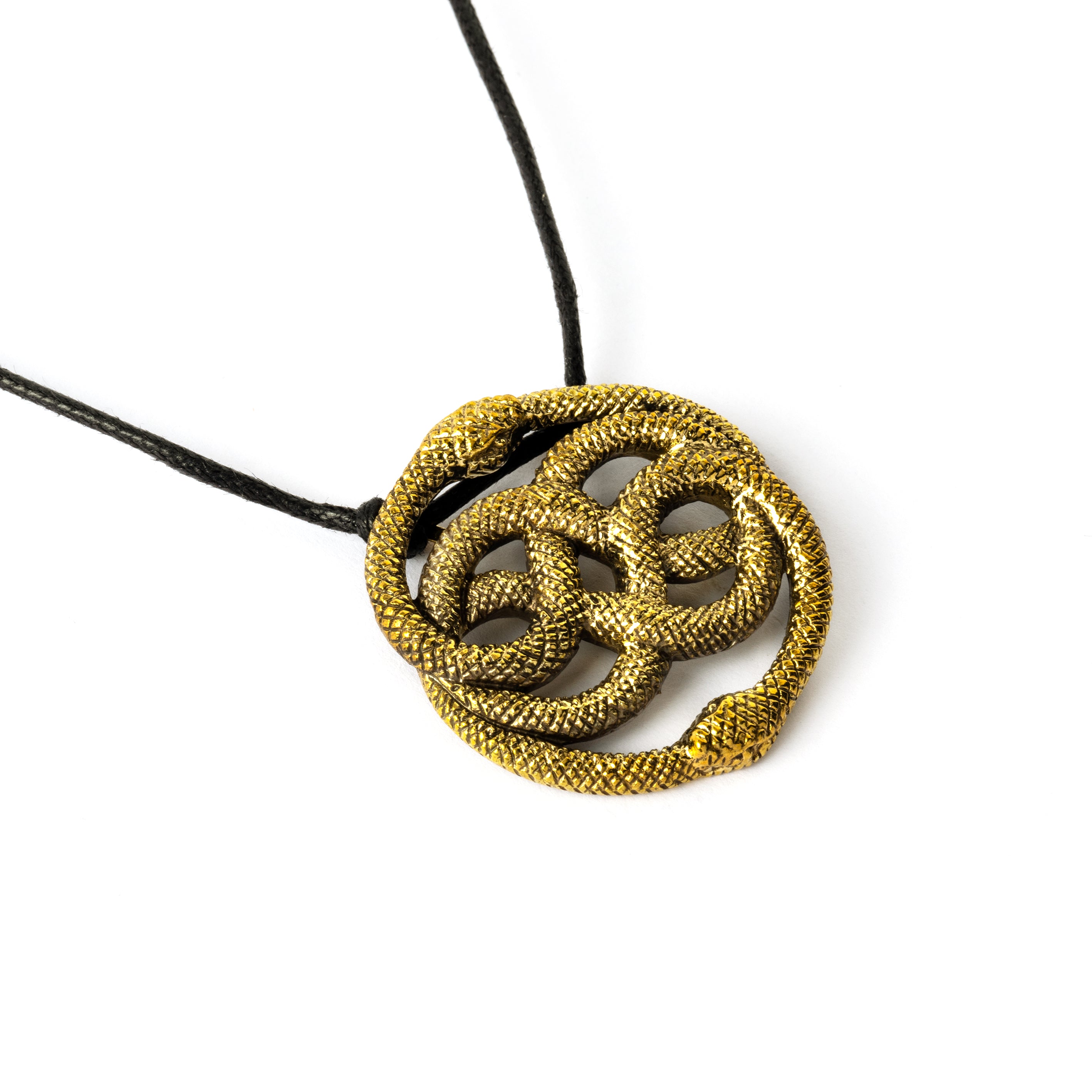 Golden Auryn Pendant right side view