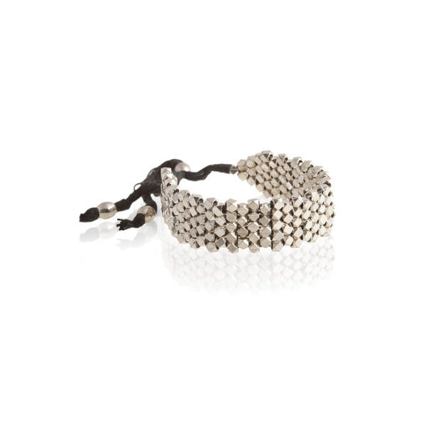 Silver Coated Brass Bracelet