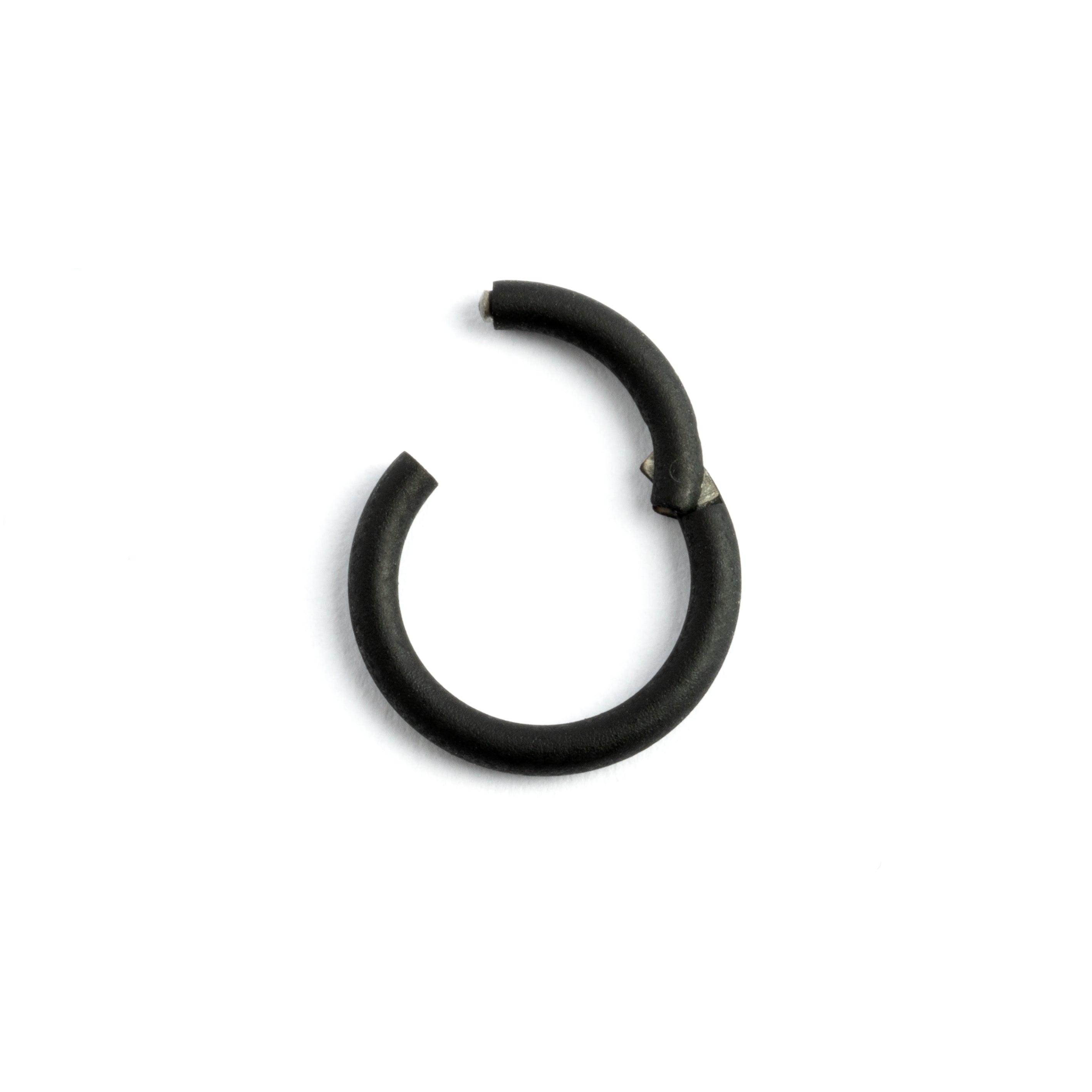 Matte black sales septum ring