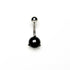 Black Onyx Belly Bar frontal view
