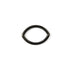 Black Oval Clicker Ring frontal view