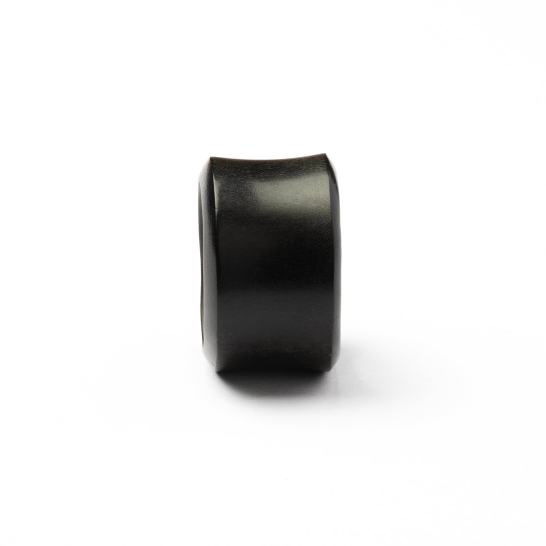 Black Wood Flared Flesh Tunnel