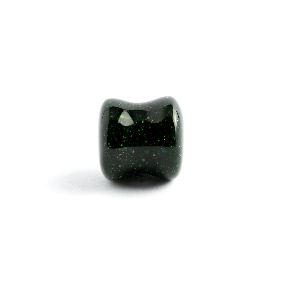 single Dragon Sandstone ear plug side view