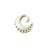 Open Cut Hoop Ear Stretchers - bone