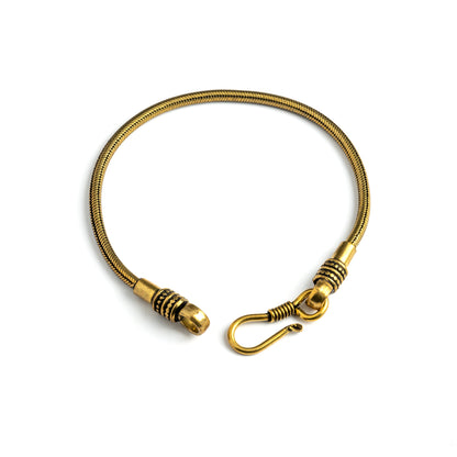 Brass Snake Bracelet