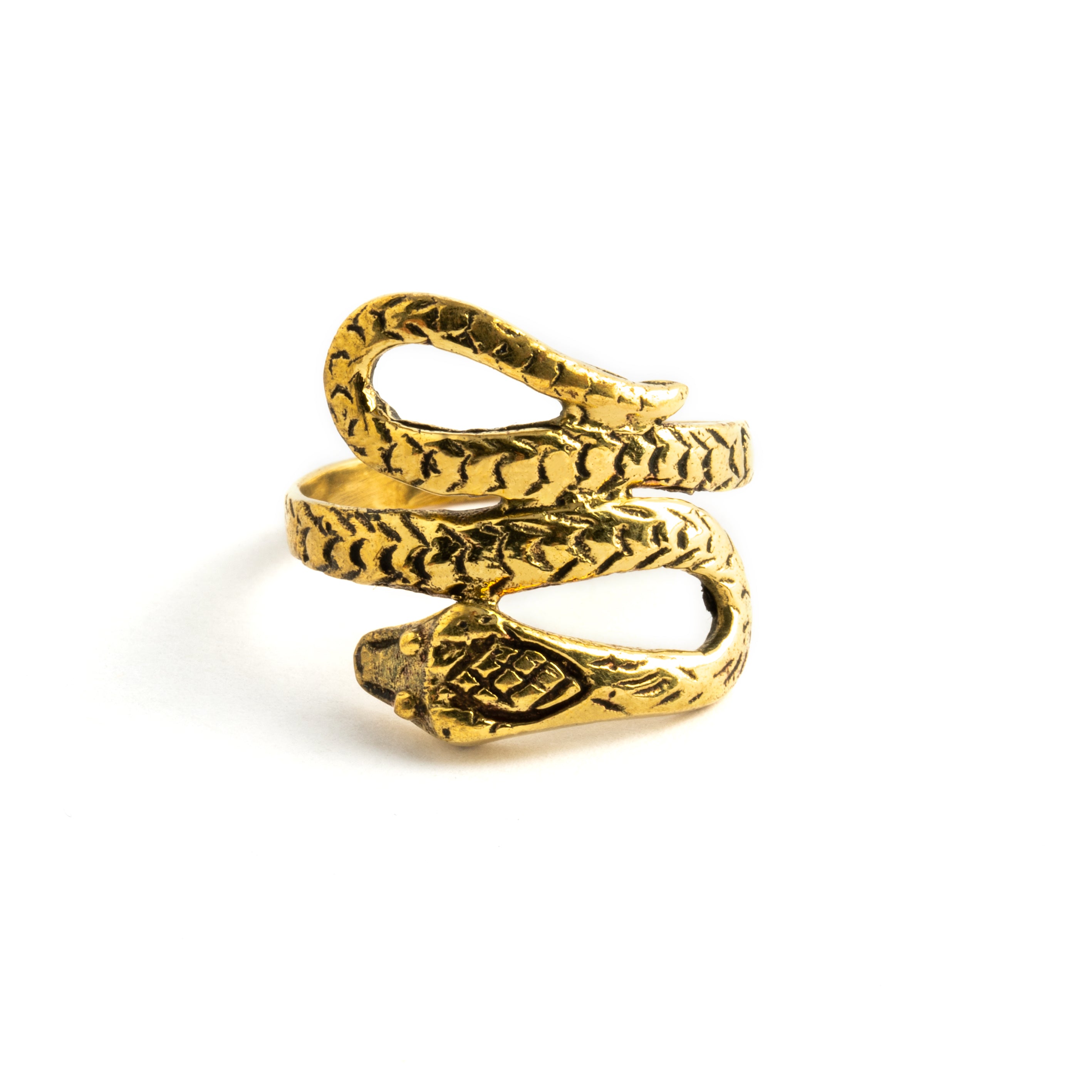 Brass Ring Snake
