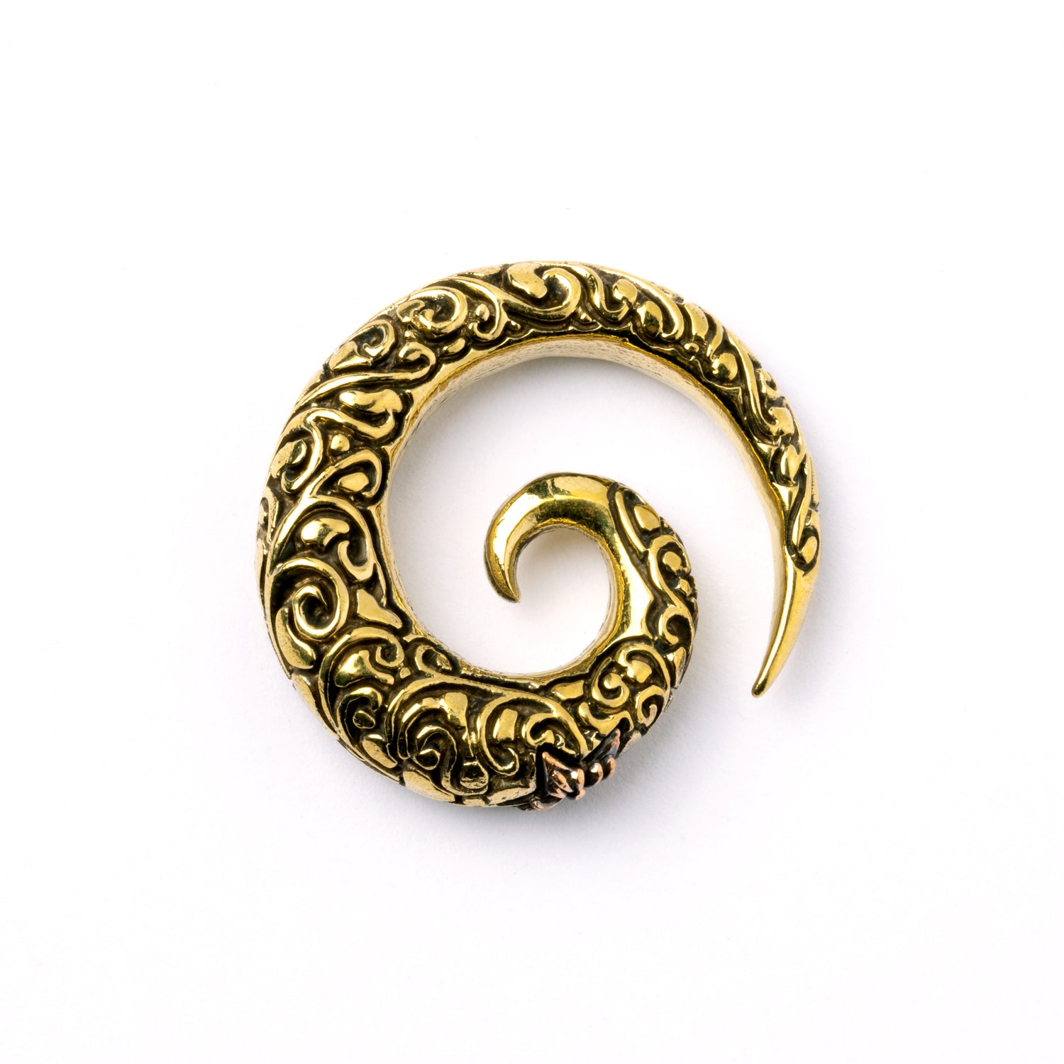 Brass-Spiral-Gauge-Earring2_2
