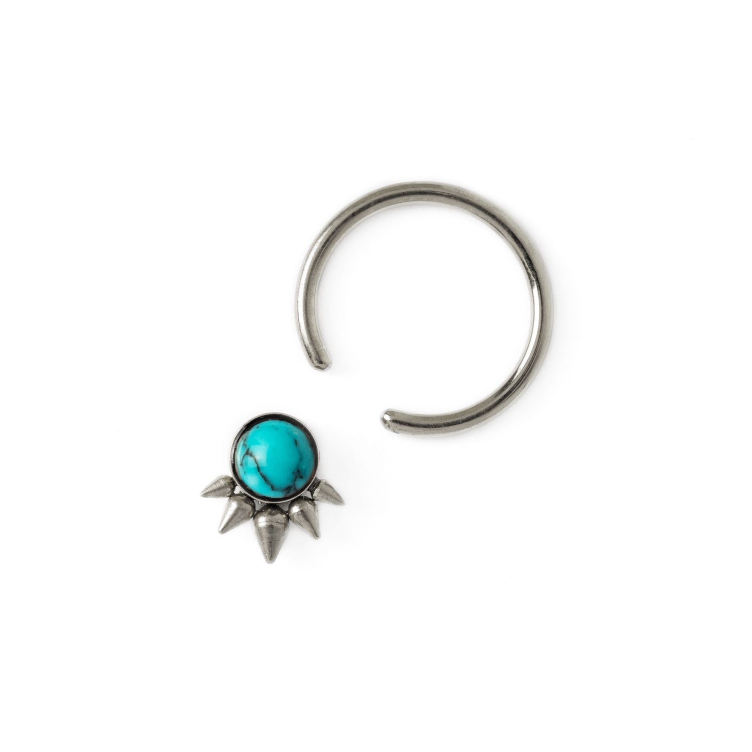 Brenna Spiky CBR with Turquoise