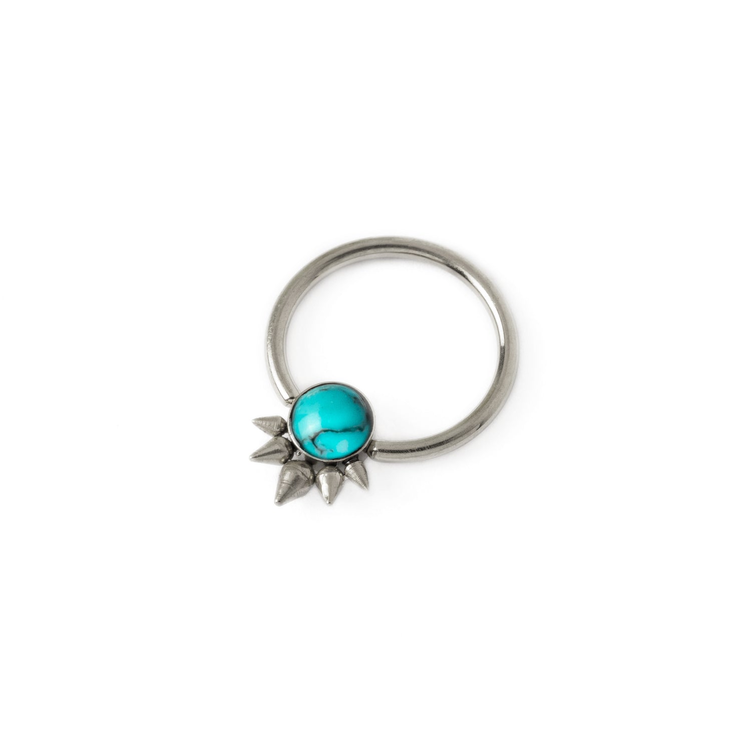 Brenna Spiky CBR with Turquoise