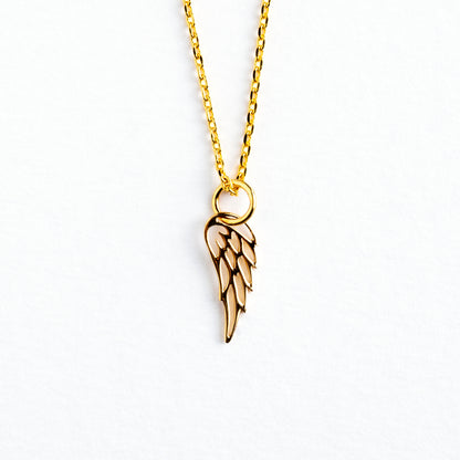 Filigree Wing Charm Necklace | Tribu