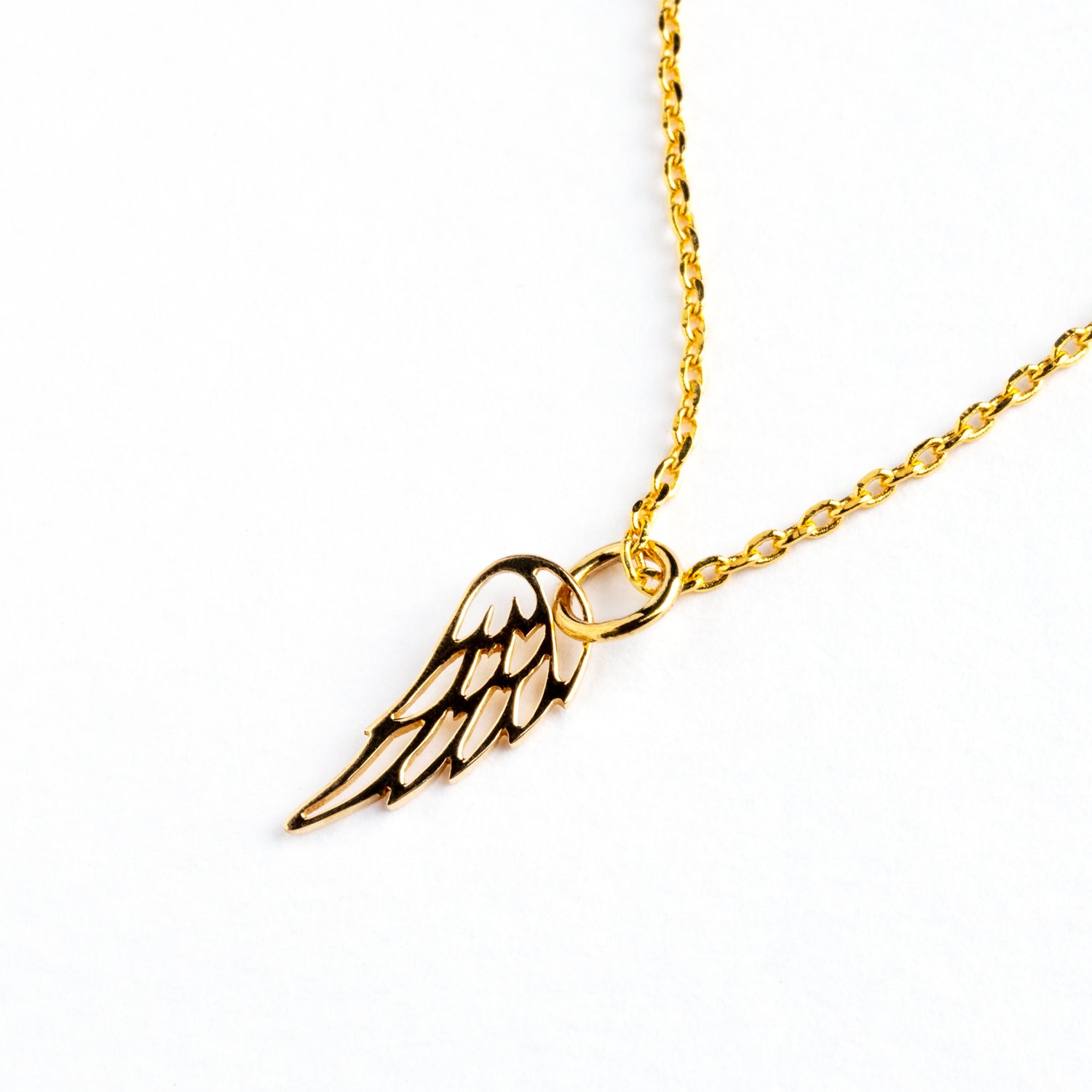 Filigree Wing Charm Necklace | Tribu