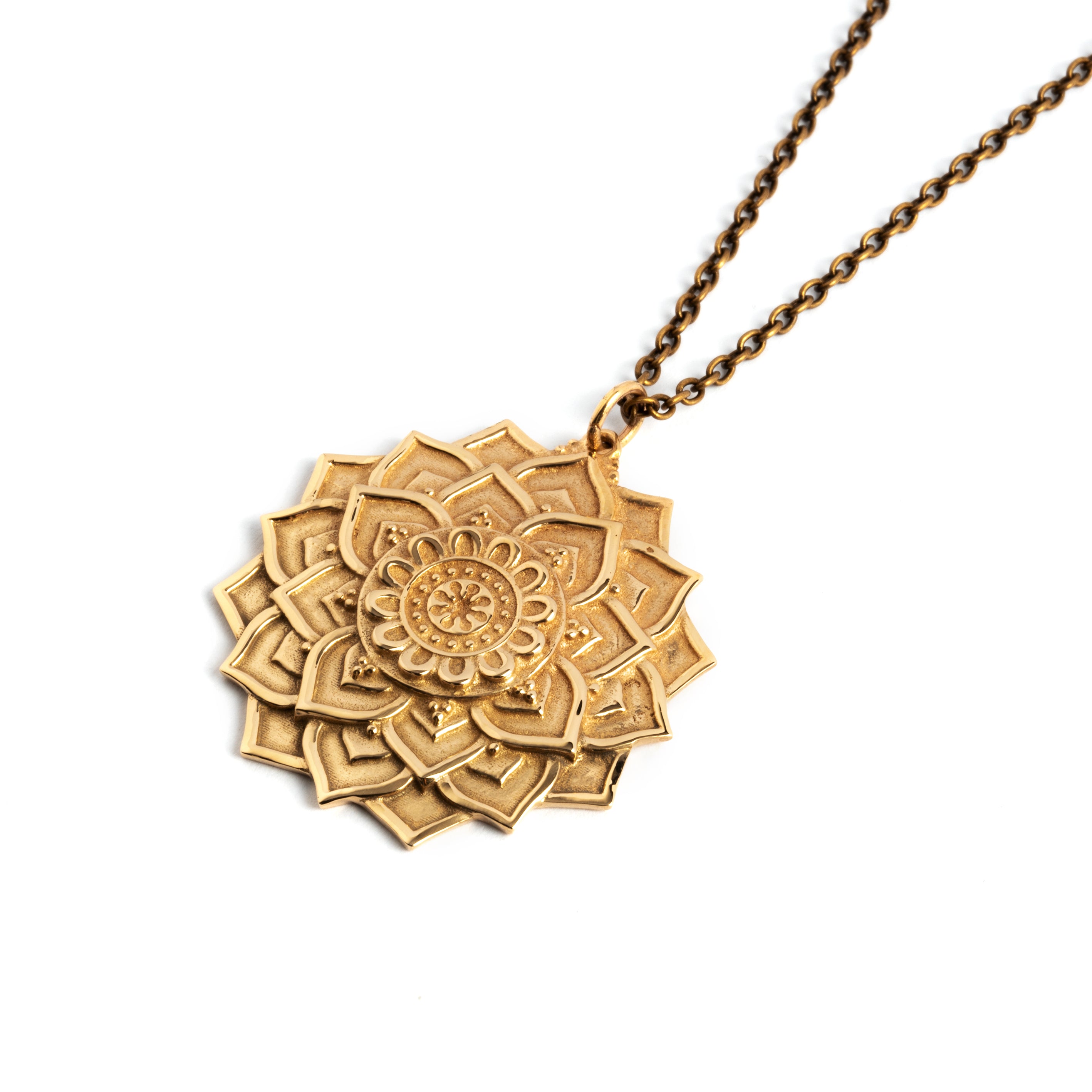 Lotus Mandala Necklace
