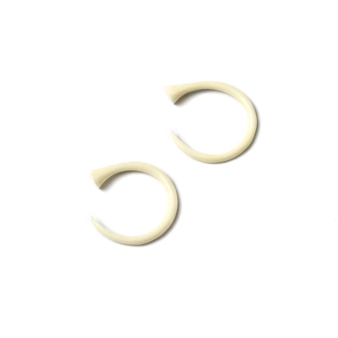 2mm Bone hook earrings