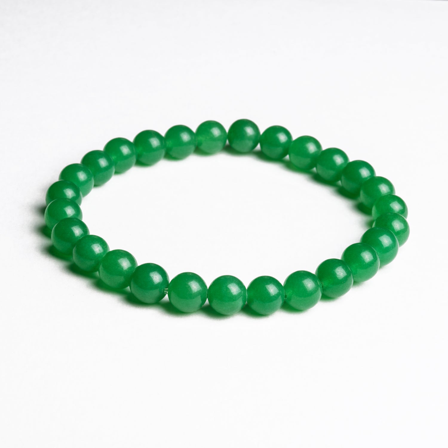 Bracelets de perles de jade