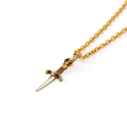  Gawain dagger charm necklace right side view