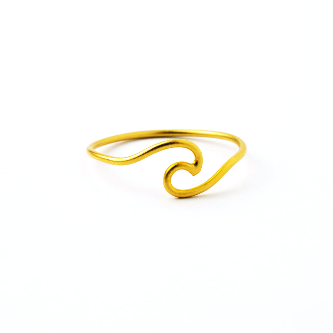 Golden Wave Ring.