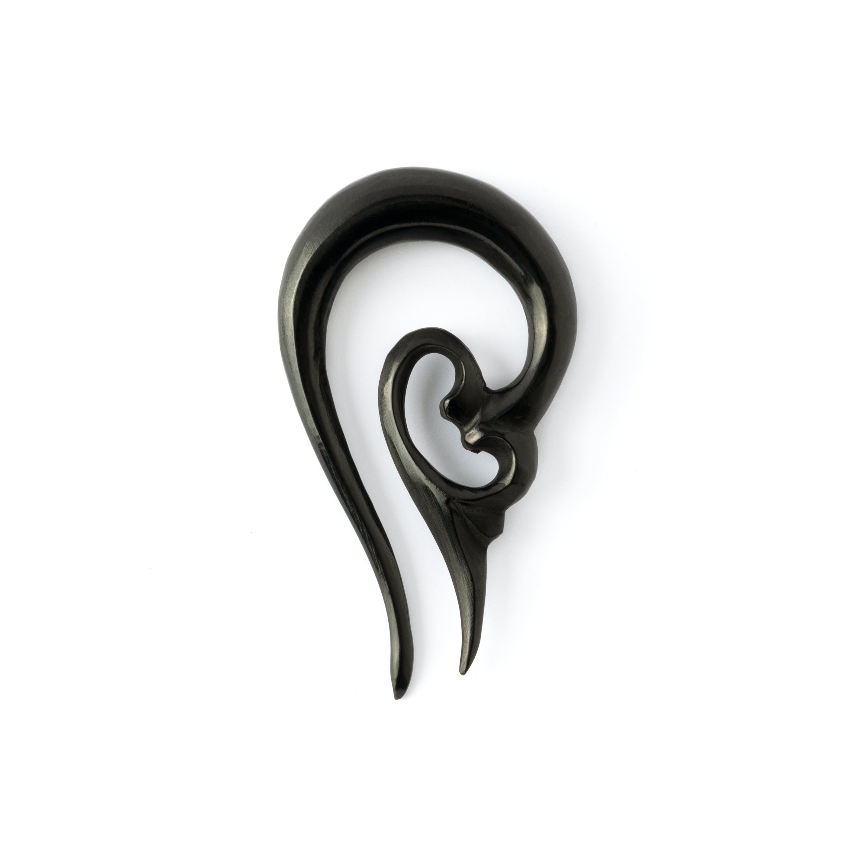 Double Spiral Horn Hook side view