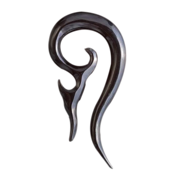 Double Fish Tail Solid Horn Hook