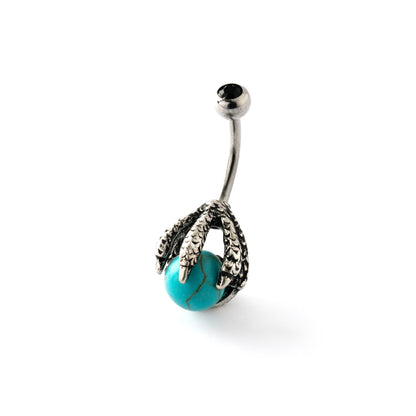 Dragon-Claw-Belly-bar-with-Turquoise2