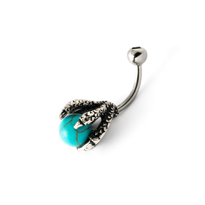 Dragon-Claw-Belly-bar-with-Turquoise3