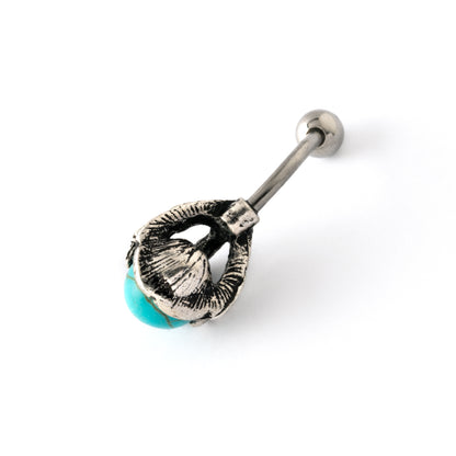 Dragon-Claw-Belly-bar-with-Turquoise4