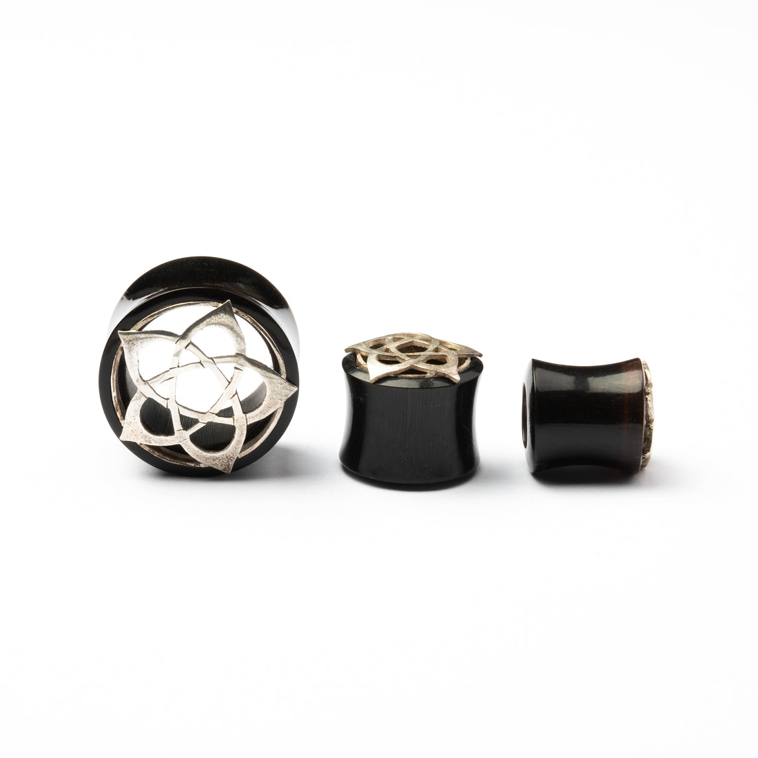 Bouchon Fleur Argent Et Corne