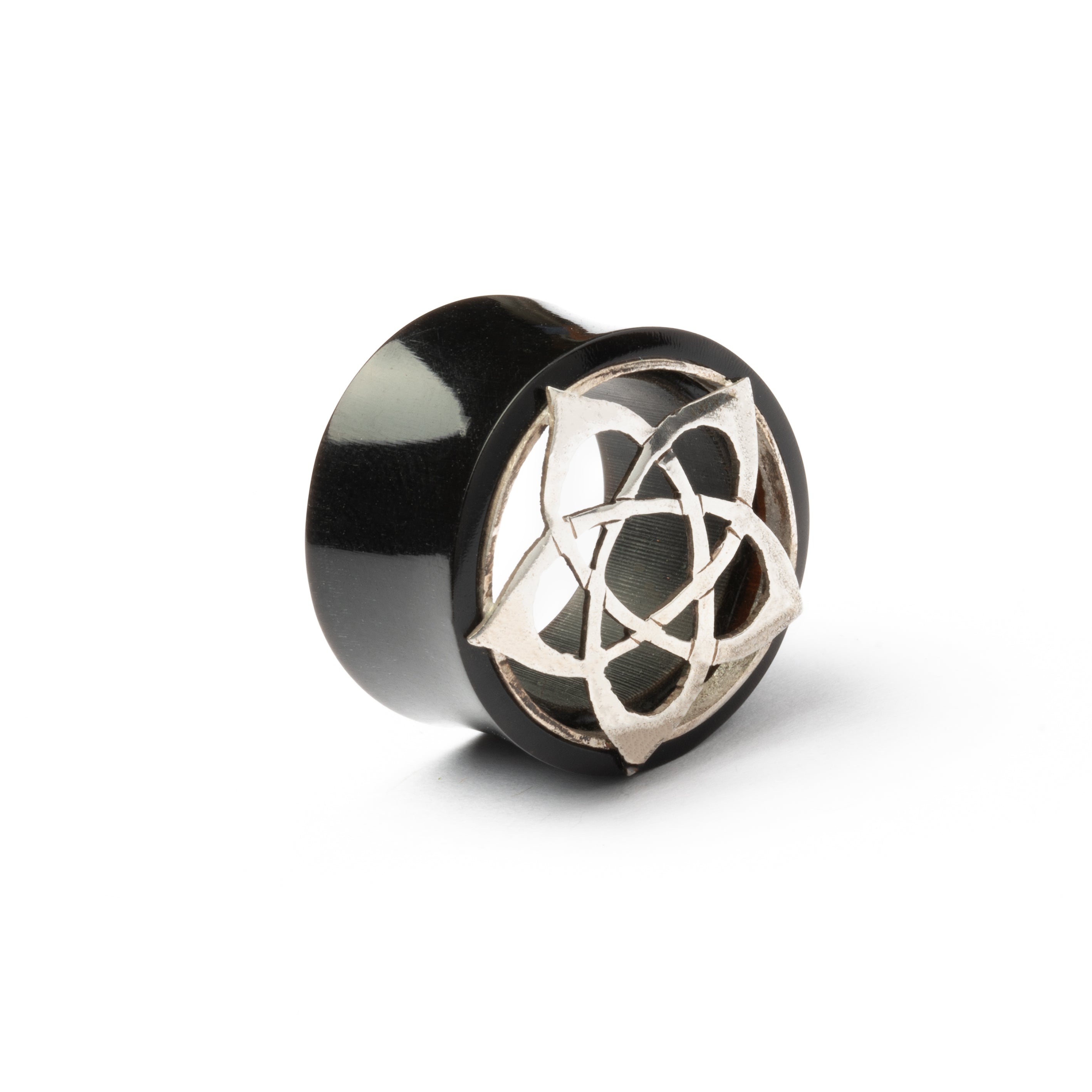 Bouchon Fleur Argent Et Corne