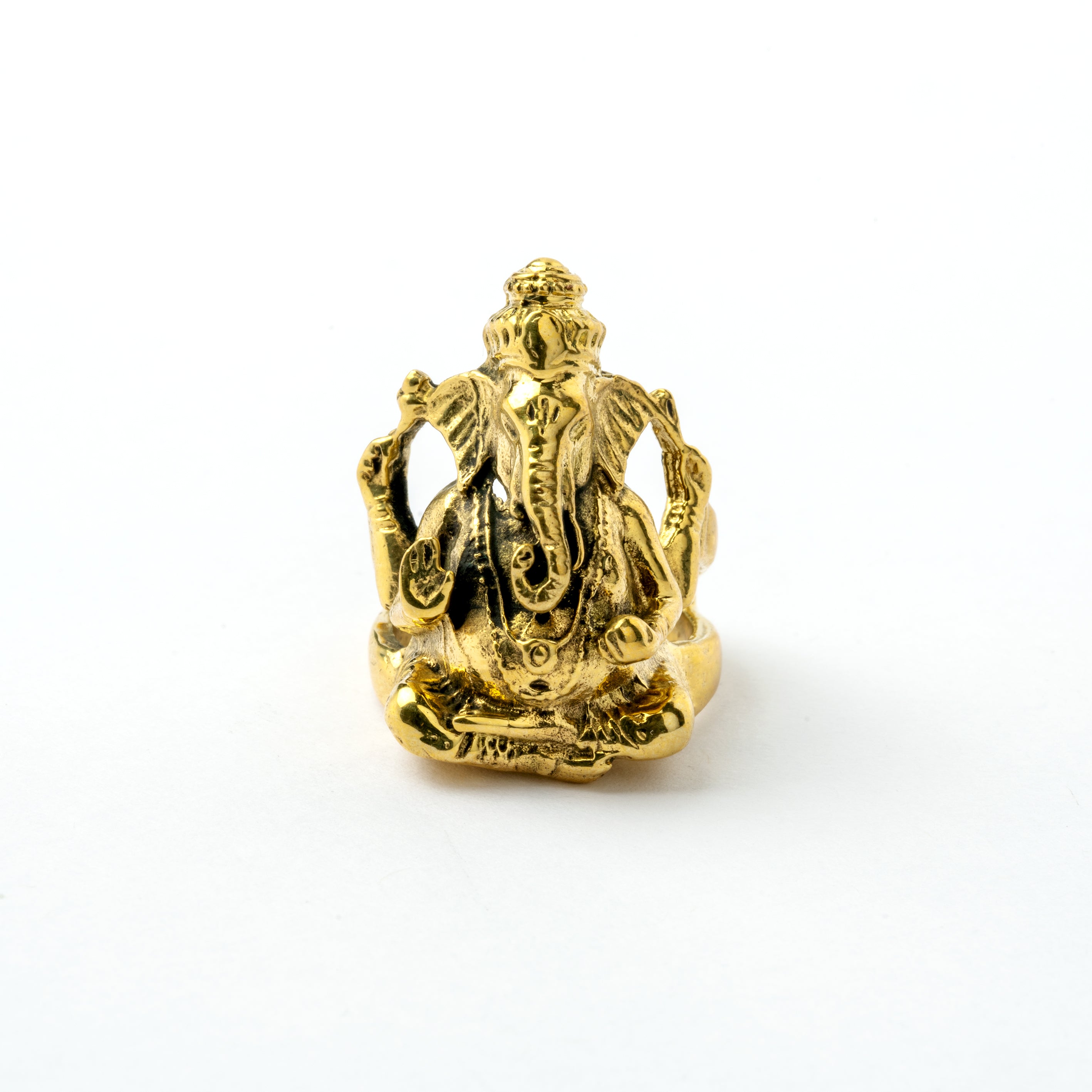 Ganesh Brass Ring