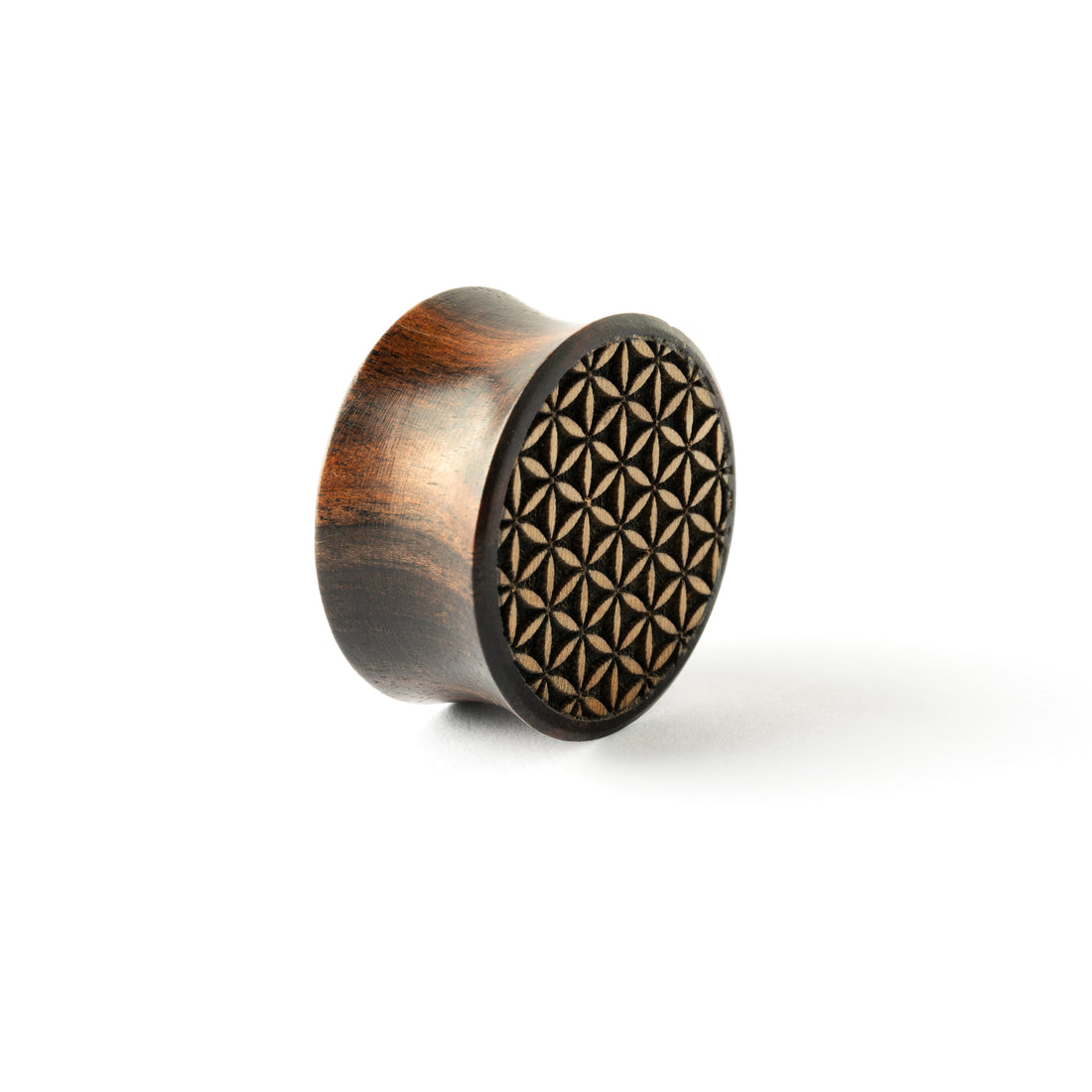 Geometric Wood Plug | Tribu London