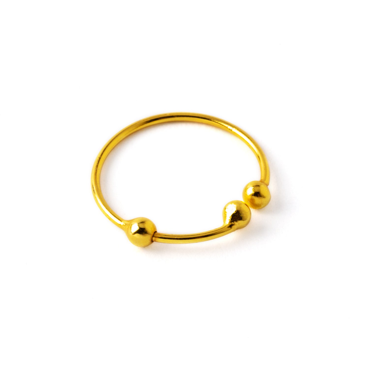 Gold-bead-fake-piercing-ring