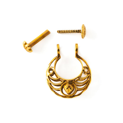 18k Navi Gold Indian earrings