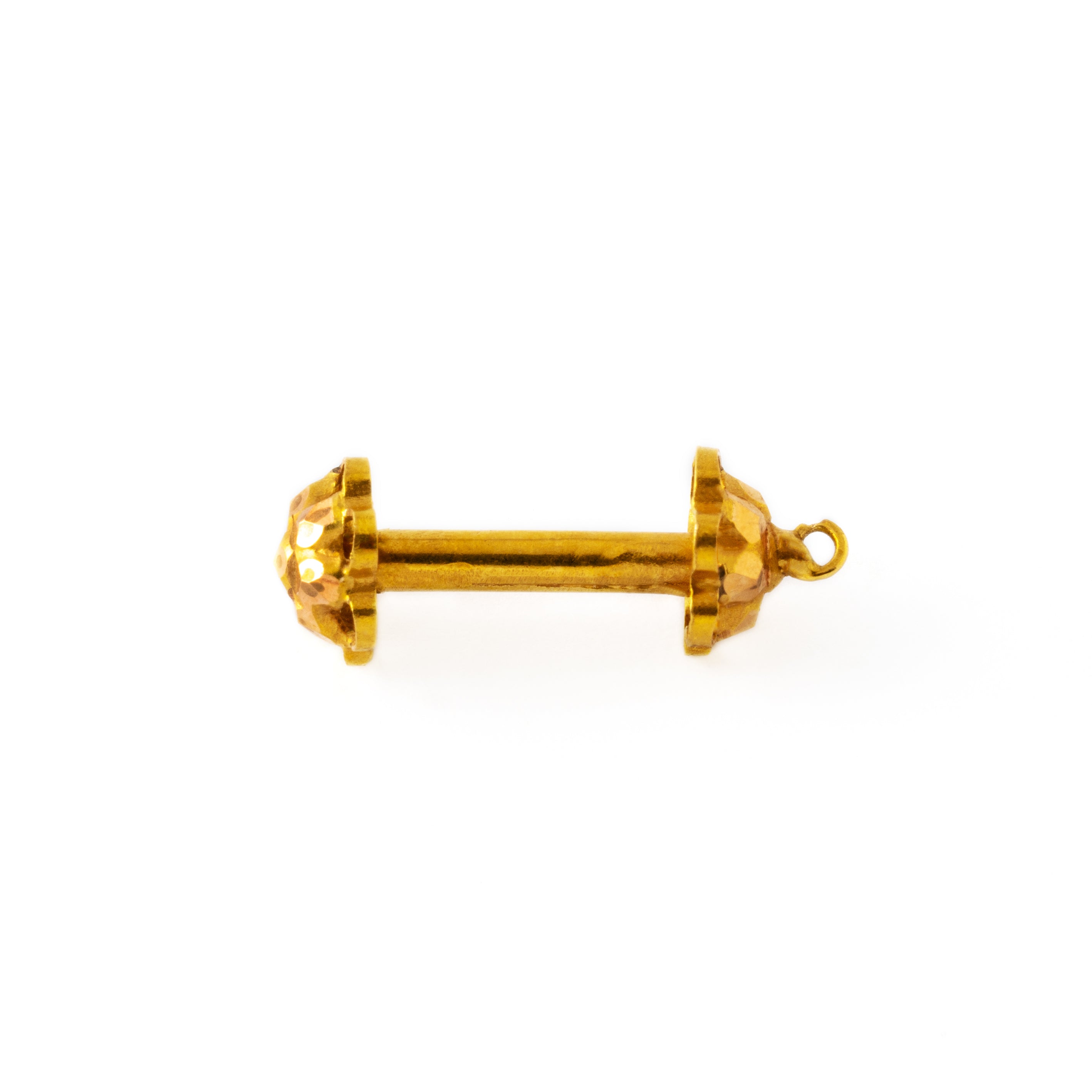 18K Gold Piercing Bar4