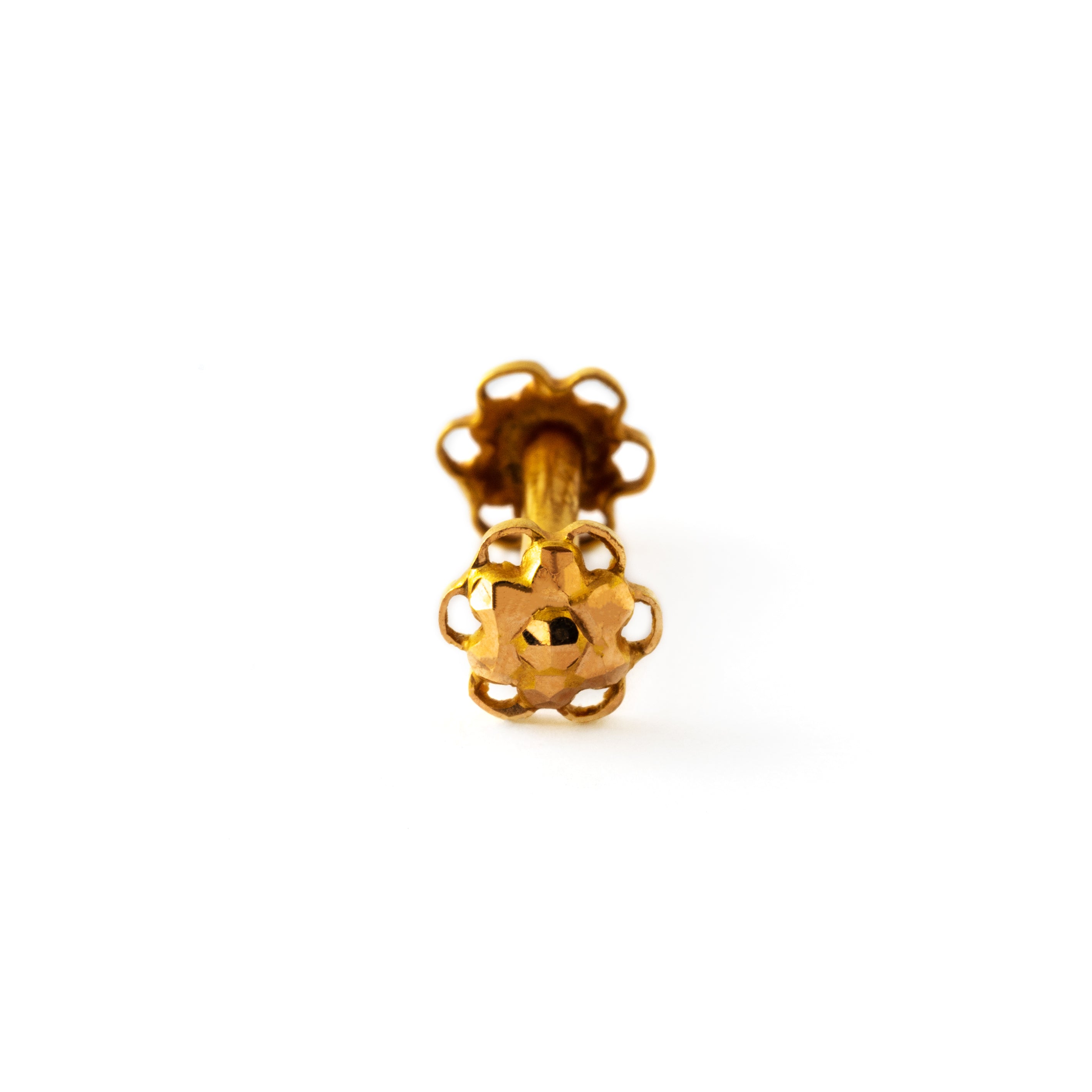 18K Gold Piercing Bar4