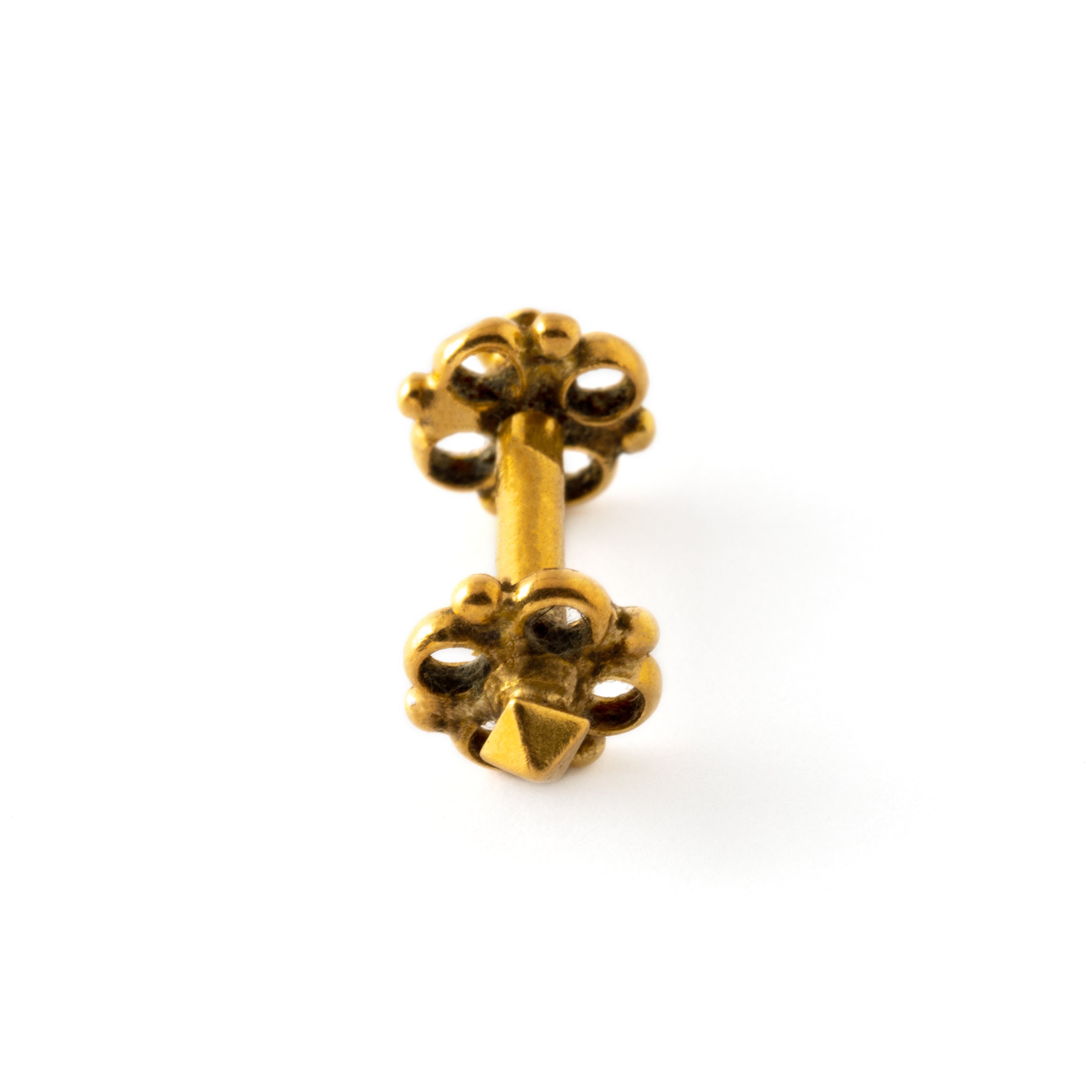 18K Gold Piercing Bar3