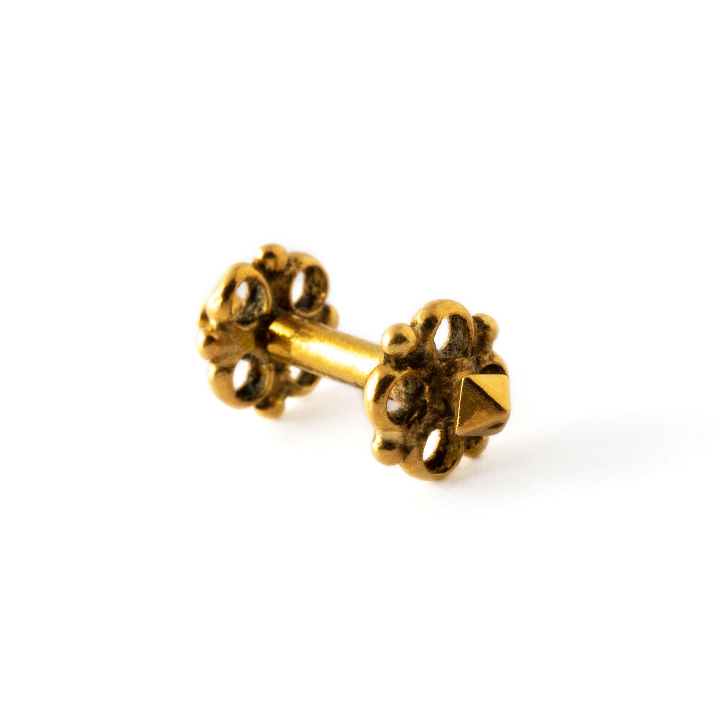 18K Gold Piercing Bar3