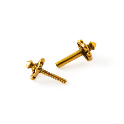 18K Gold Piercing Bar3